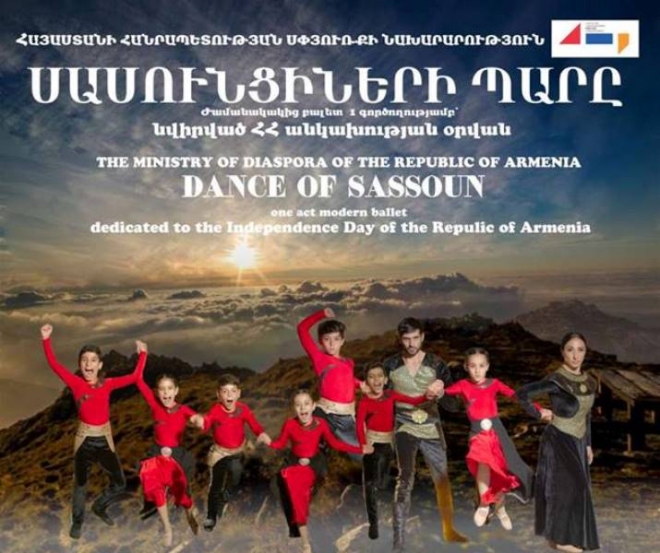 'Sasunluların Dansı' Yerevan'da sahneleniyor